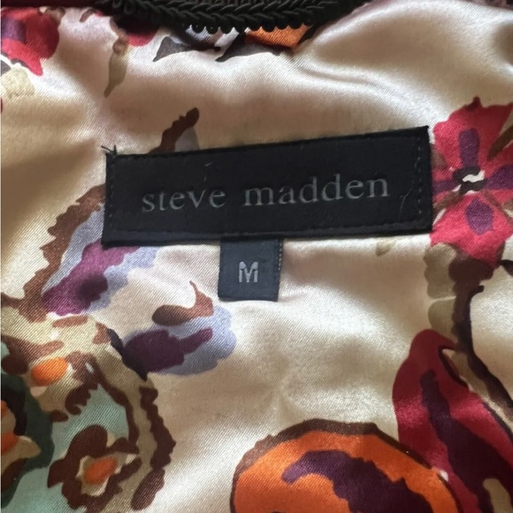Steve Madden Military Coat Red - Picture 7 of 10